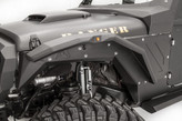 Fab Fours Front Fender Flares (Wrangler JK 2007-2018)