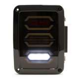 DV8 Offroad TLJK-02 Octagon LED Tail Lights for Jeep Wrangler JK 2007-2018