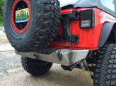 Motobilt MB1010 Rear Stubby Bumper for Jeep Wrangler JK 2007-2017