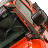 Fishbone Offroad FB21014 52" Light Bar Bracket for Jeep Wrangler JK 2007-2018