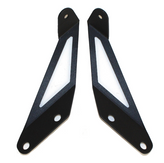 Fishbone Offroad FB21066 Hood Light Mount Brackets for Jeep Wrangler JK 2007-2018