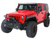 Fishbone Offroad FB22001 Front Stubby Bumper for Jeep Wrangler JK 2007-2018