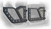 DV8 Offroad RDJL-01 Rock Doors with Perforated Aluminum Mesh Screens for Jeep Wrangler JL 4 Door 2018+
