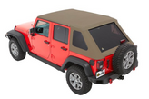 Bestop All New TrekTop Soft Top for Jeep Wrangler JK 4 Door 2007-2018