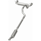 Magnaflow 19416 MF Series Stainless Steel Dual Exit Cat Back Exhaust for 3.6 Jeep Wrangler JL 2018+