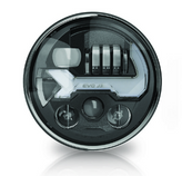 JW Speaker 0555593 8700 EVO J3 LED Headlight Pair | Graphite for Jeep Wrangler JK, JL & Gladiator JT 2007+