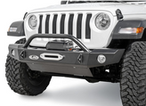 LoD Offroad JFB1843 Signature Series Mid Width Front Bumper with Bull Bar & D-Ring Tabs for Jeep Wrangler JL 2018+