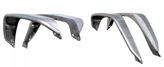 EVO MFG EVO-1158/1159 Radius Front & Rear Fenders for Jeep Wrangler JK 2007-2018