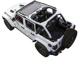 SpiderWebShade JLKini in Gray for Jeep Wrangler JL 2018+