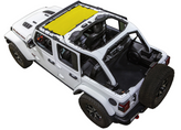 SpiderWebShade JLKini in Yellow for Jeep Wrangler JL 2018+