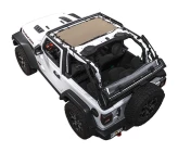 SpiderWebShade SWS-SHDKNI-01-JL Half Shade Top for Jeep Wrangler JL & Gladiator JT 2018+