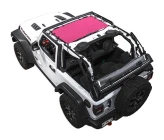 SpiderWebShade SWS-SHDKNI-01-JL Half Shade Top for Jeep Wrangler JL & Gladiator JT 2018+