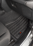 Rugged Ridge 12920.36 Front Floor Liners in Black for Jeep Wrangler JL & Gladiator JT 2018+