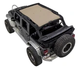 Spiderwebshade SWS-SHDTOP-01-JK4D Sun Shade Shade Top for Jeep Wrangler JK 4 Door 2007-2018