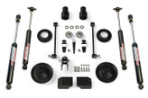 TeraFlex 1255200 2.5" Performance Spacer Lift Kit & 9550 VSS Twin-Tube for Jeep Wrangler JK 2007-2018