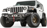 WARN 101335 Elite Series Full Width Front Bumper for Jeep Wrangler JL & Gladiator JT 2018+