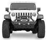 LoD Offroad JFB1803 Destroyer Series Shorty Front Bumper with Bull Bar for Jeep Wrangler JL & Gladiator JT 2018+