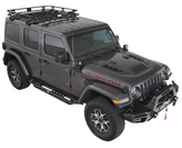 Smittybilt 45454JL Defender One-Piece Roof Rack for Jeep Wrangler JL 4 Door and Gladiator JT 2018+