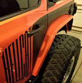 Nemesis Industries 1463 Crawler Rear Flares for Jeep Wrangler JL 2018+