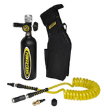 PowerTank PS01-3140-MBK Workman Powershot Sidearm CO2 Tank System Package A