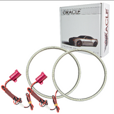 Oracle Lighting 3943-001 Waterproof LED Headlight Halo Kit in White for Jeep Wrangler JK 2007-2018