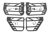 Rough Country 10588 Front & Rear Steel Tube Doors for Jeep Wrangler JK 4 Door 2007-2018