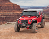 Rugged Ridge 11615.48 Front & Rear Steel Tube Fender Flares for Jeep Wrangler JK 2007-2018