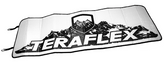 TeraFlex 5028702 Windshield Sun Shade without ADAS for Jeep Wrangler JL & Gladiator JT 2018+
