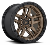 Fuel Ammo Wheel 17x9 Bronze with Black Ring