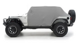 Smittybilt 1069 Cab Cover with Door Flaps in Gray for Jeep Wrangler JK 4 Door 2007-2018