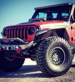 Road Armor 518LFF0Z Stealth Front Inner Fender Pair for Jeep Wrangler JL & Gladiator JT 2018+