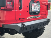 Motobilt MB1079 Crusher Series Rear Bumper for No Spare for Jeep Wrangler JL 2018+