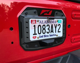 Motobilt MB1077 Spare Tire Delete Tag Mount for Jeep Wrangler JL 2018+