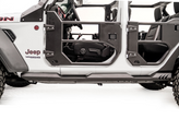 Fab Fours JL18-G1550-1 Light Rock Sliders for Jeep Wrangler JL 4 Door 2018+