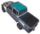 SpiderWebShade SWS-SHDTOP-01-JT4D Full Shade Top for Jeep Gladiator JT