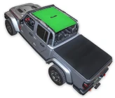 SpiderWebShade SWS-SHDTOP-01-JT4D Full Shade Top for Jeep Gladiator JT