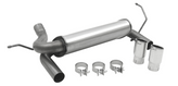 Dynomax 39510 Dual 2.5" Axle Back Exhaust for Jeep Wrangler JK 2007-2018