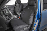 Rough Country 91030 Front Seat Covers for Toyota Tacoma 2016+