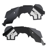Smittybilt 76984 XRC Front Aluminum Inner Fender Liner Pair for Jeep Wrangler JK 2007-2018