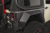 Rugged Ridge 11615.02 Rear XHD Armor Fenders for Jeep Wrangler JK 4 Door 2007-2018