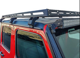 DV8 Offroad RRJL-02 Roof Rack for Jeep Wrangler JK 4 Door, JL 2 Door and Gladiator JT 2020+