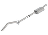 Borla 140829 2.5" Climber Cat-Back Exhaust for Jeep Wrangler JL 3.6L 2018+
