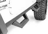 Rough Country 90765B Contoured Drop Steps for Jeep Wrangler JK 4 Door 2007-2018
