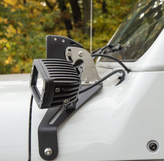 Aries 1501305 Windshield LED 2" Cube Lights with Brackets for Jeep Wrangler JL & Gladiator JT 2018+