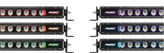 Rigid Industries 250603 Radiance Plus SR-Series 8 Option RGBW 50" LED Light Bar