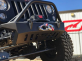 Motobilt MB1011-S Crusher Series Front Bumper with Stinger for Jeep Wrangler JK 2007-2018