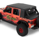 Bestop 80100 Halftop Conversion Kit for Jeep Wrangler JL 4 Door 2018+