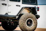 Road Armor 518AFRWB Stealth Steel Rear Fender Flares Wide for Jeep Wrangler JL 2018+