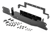 Rugged Ridge 11543.16 Winch Mount Plate for Factory Steel or Spartacus Front Bumper for Jeep Wrangler JL & Gladiator JT 2018+