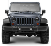 Morimoto LF271 Switchback DRL Projector LED Headlight Pair for Jeep Wrangler JK 2007-2018